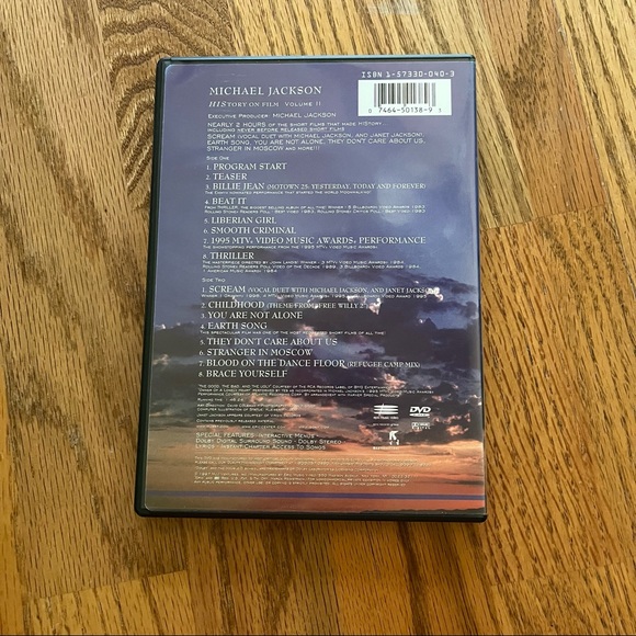 EUC Set of 2 Michael Jackson Music DVDs (This Is It/History on Film Volume II) - Picture 12 of 12